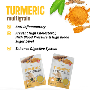 Lớp 1 cao cấp nghệ gừng Multigrain ngay lập tức nước giải khát tự nhiên dinh dưỡng bột lý tưởng nước giải khát cho sức khỏe tối ưu - Product Image 3