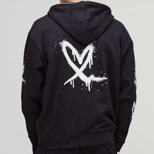 Vente en gros de sweats à capuche décontractés avec logo personnalisé pour hommes sweats à capuche d'hiver respirants et écologiques Streetwear sweats à capuche imprimés décontractés pour hommes - Product Image 2