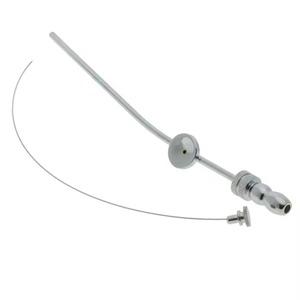 Instrument chirurgical à tube d'aspiration Frazier 185 mm 7 FG neurochirurgie médicale incurvée ENT - Product Image 3