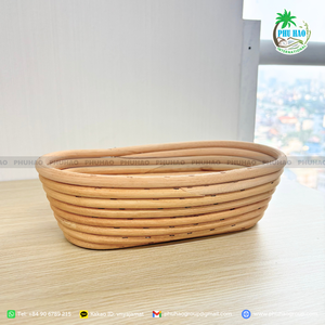 HOT SELLING From Vietnam Factory Handwoven <b>Bread</b> Proofing <b>Basket</b> for Artisan <b>Bread</b> Lovers with High Quality - Product Image 5