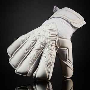 Guantes de portero de cuero naranja neón completo de estilo nuevo SP, Material de goma de alto rendimiento de visibilidad, agarre de látex para exteriores - Product Image 6