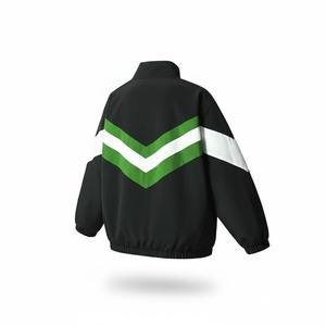 Veste coupe-vent décontractée de style britannique pour homme, imperméable, légère, à capuche, patchwork, longue, standard, OEM - Product Image 6