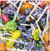 Sucette géante Halal Big Bom Pop en plastique avec mini sucettes fruitées, guimauves sucrées, jouets sucettes, fabrication malaisienne