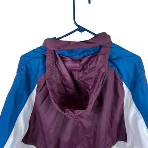 Venta al por mayor transpirable chaquetas al aire libre ligero impermeable lluvia personalizado cortavientos deporte hombres contraste de alta calidad OEM hecho - Product Image 4