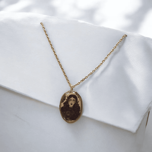 Abalorios de porcelana fría inspirados en la señora Vintage, papel tapiz colgante, hallazgos y componentes de joyería sin cadena - Product Image 1