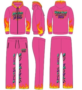 Ropa al aire libre Impreso Chándal apilado Cómodo Algodón suave Hombres Traje de sudor de invierno - Product Image 4