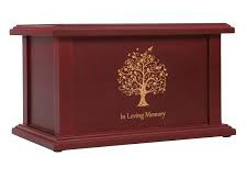 Venta caliente estilo americano hecho a mano de madera urnas de cremación moderno funerario urnas decorativas para hombre mujer a bajo precio - Product Image 5