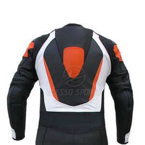 Service OEM, Combinaison de moto personnalisée en cuir 100% d'origine, vêtements d'entraînement, combinaison de course pour moto - Product Image 3