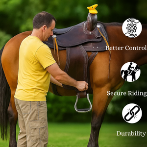 Silla de Montar Western Pleasure Trail para Caballo, Color Personalizado |   Diseño en Cuero Hecho a Mano |   Experiencia de Conducción Suave y Confortable |   2026 - Product Image 3