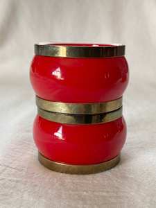 Ronds de serviette, ronds de serviette en rotin, ronds de serviette en osier, décor de table - Product Image 2