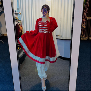 High Quality Afghani Dress Women OEM Original Afghan Kuchi Dress for Ladies Traditional Embroidery Design Casual Dresses Women - Product Image 4