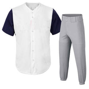 Uniformes de baseball de haute qualité avec logo personnalisé pour hommes grande taille respirant séchage rapide pas cher ensembles de vêtements de sport nouveau style - Product Image 5
