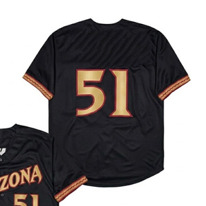 Camiseta de béisbol transpirable de poliéster con botones, logotipo y número personalizados del nombre del equipo, ideal para equipos de béisbol y softbol, duradera. - Product Image 2