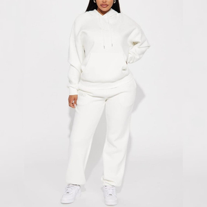 Conjunto Deportivo Casual de Invierno de 2 Piezas, Talla Grande, Estampado, Impermeable, Ecológico, Transpirable y de Secado Rápido - Product Image 1