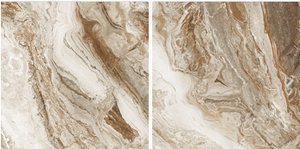 Carreaux de porcelaine Rosalia Gold 600X600mm de haute qualité pour sol de salon murs de salle de bain comptoirs de cuisine - Product Image 2