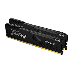 Kingston FURY 64GB (2x32GB), 3200Mhz DDR4 CL16 Kit memori Desktop 2 <span class=keywords><strong>Intel</strong></span> XMP AMD Ryzen KF432C16BBK2/64 - Product Image 1