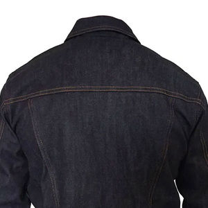 Vestes en jean personnalisées d'hiver pour la vente en gros, style urbain, avec logo frontal, respirantes, écologiques, couleurs et tailles personnalisables - Product Image 6