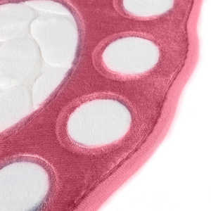 พรมเช็ดเท้าลายรอยเท้าสุนัข 1 ชิ้น ทำจากเมมโมรี่โฟม นุ่มสบาย ไม่ลื่น ซักได้ ทนทาน ซึมซับน้ำได้ดีเยี่ยม ใช้ปูพื้นห้องน้ำ - Product Image 2