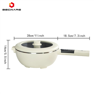 Padella elettrica per uso domestico multifunzione a nido d'ape a nido d'ape tipo integrato - Product Image 5