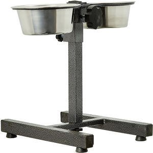 Free Sample Customize Luxury Steel Marble Pet <b>Cat</b> <b>Bowl</b> - Product Image 1