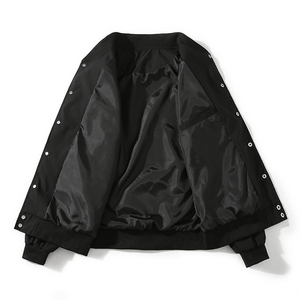 Unisex Wholesale Custom Latest Designs <b>Long</b> Sleeve Baseball Varisty <b>Jacket</b> <b>Men</b> Plain Blank Varisty Letterman <b>Jackets</b> - Product Image 2