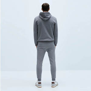2026 ODM Survêtements à capuche vierges personnalisables pour hommes, en molleton, style streetwear, 100% Coton 400 g/m², respirants, avec coutures thermocollées - Product Image 3