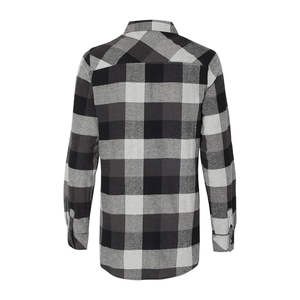 Camisa Clásica de Franela 100% Algodón para Hombre, Estilo Casual, con Botones, Manga Larga, Puños Ajustables y Bolsillos en el Pecho - Product Image 3