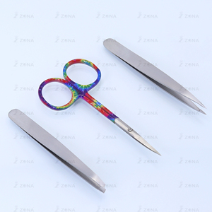 El mejor fabricante de pinzas, juego de pinzas y tijeras para cejas hechas en Pakistán, pinzas de etiqueta privada para extensión de pestañas - Product Image 2