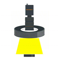 Lumière annulaire LED industrielle HIKROBOT MV-LRDS-H pour l'inspection par vision industrielle, illuminateur de vision industrielle, source de lumière blanche