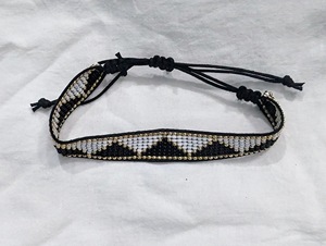 Pulseras de diamantes religiosos bohemios de estilo clásico Unisex, cuentas de cristal de perlas de marfil crema, pulseras de cuentas de moda tejidas a mano - Product Image 3