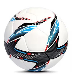 Balón de Fútbol Profesional Cosido a Mano de Fábrica, Balón de Entrenamiento de Alta Calidad, Hecho de Cuero Sintético de PVC, Similar al Balón de Fútbol de Pakistán - Product Image 5