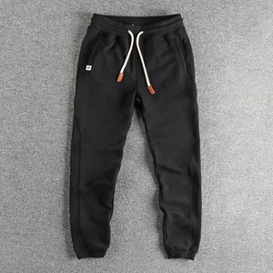 Pantalones Deportivos Casuales de Algodón 100% Ecológicos de Cintura Alta Estilo Oxford para Hombre, Color Sólido, con Cordón en el Tobillo, Otoño 2026 - Product Image 4