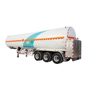 Recién llegado, remolque <span class=keywords><strong>de</strong></span> tanque <span class=keywords><strong>de</strong></span> <span class=keywords><strong>transporte</strong></span> NG <span class=keywords><strong>de</strong></span> líquido criogénico <span class=keywords><strong>de</strong></span> 22m3, camión cisterna <span class=keywords><strong>de</strong></span> GNL criogénico <span class=keywords><strong>de</strong></span> baja evaporación - Product Image 1