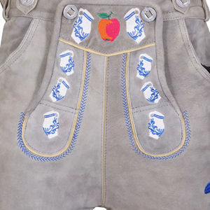 Kniebund lederhosen/ขายส่งราคาถูกกำหนดเองเซ็กซี่หนังนิ่มหนังสั้นออสเตรีย herren/kurlederhosen - Product Image 4