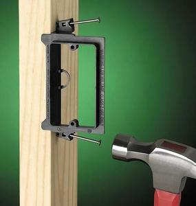 1 Gang Giá Gắn Đinh Điện Áp Thấp Giá Gắn Tường Giá Đỡ Cáp Điện Áp Thấp - Product Image 4