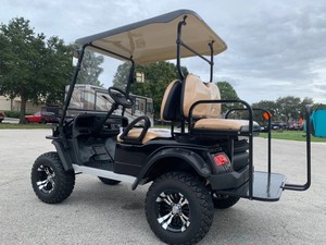 Carrito de Golf Eléctrico de 4 Plazas, Vehículo de Patrulla para Resort, Turismo, 4 Pasajeros, Motor de CA de 48V, Certificado CE, 30-50 km/h, Color Azul Cielo Personalizado - Product Image 2