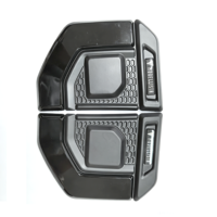 Adhesivo Decorativo para Ventilación Lateral de Guardabarros de Coche, Moldura Exterior, 2 Piezas, Negro, para Toyota Land Cruiser LC250 2024+