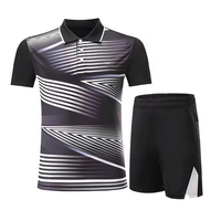 Uniforme de pickleball respirant de haute qualité, nom d'équipe personnalisé, maillot de pickleball, badminton, tennis de table, vêtements de pickleball