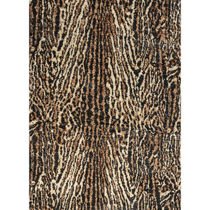 Alfombra Afgana de Lana Anudada a Mano, Estilo Gilded Age, Gris y Negro con Patrón Abstracto, para Decoración de Sala de Estar, Rectangular 9x12, para Pasillo, ENM-9004 - Product Image 3
