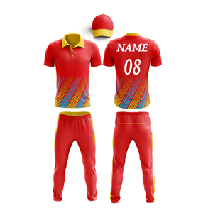 Ensemble d'uniformes de cricket de haute qualité évacuant l'humidité pour les jeunes hommes, pantalons en jersey personnalisés par sublimation, uniformes de cricket - Product Image 5