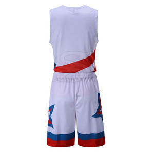 Uniforme de basket-ball de haute qualité confortable avec logo personnalisé Meilleur uniforme de basket-ball en tissu doux - Product Image 2