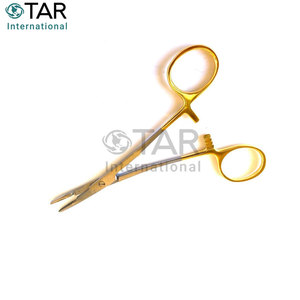 Porte-aiguilles Olsen Hegar 5,5 pouces, porte-aiguilles avec lames coupantes, inserts en carbure de tungstène durables, instruments médicaux chirurgicaux - Product Image 4