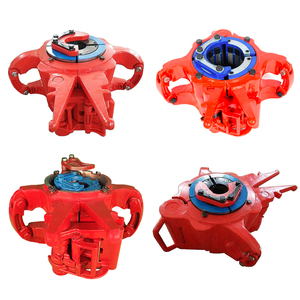 Elevador de manguitos deslizantes de servicio pesado serie Y montado sobre patines, certificado ISO, estándar API <span class=keywords><strong>5</strong></span> CT, para tuberías de revestimiento de perforación petrolera - Product Image 1