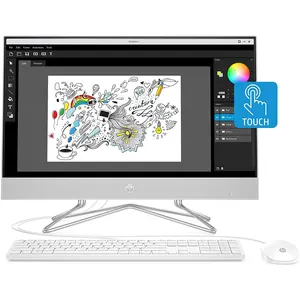 리퍼브 24.8 인치 TS 올인원 PC, J5040, 8GB RAM, 256GB 스토리지