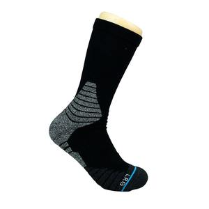 Conception et maquette GRATUITES - Chaussettes de basket-ball décontractées personnalisées de haute qualité avec logo personnalisé - Spandex/coton respirant - Product Image 2
