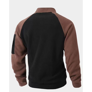 Veste en polaire 100% polyester pour homme, nouveaux styles, logo personnalisé, vente - Product Image 6