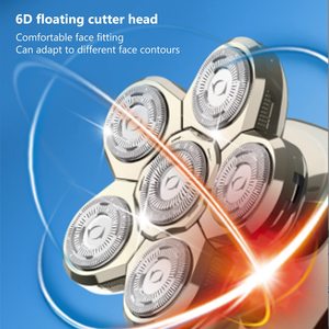 Afeitadora Eléctrica Impermeable IPX7 para Hombre, 5 en 1, Recargable por USB, con Recortador de Vello Nasal para Uso Corporal - Product Image 4