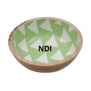 Standard Quality Wooden Deep <b>Bowl</b> <b>for</b> Dinnerware Table Decoration Rounded <b>Dessert</b> Pasta Serving Fruit Storage Serving <b>Bowl</b> - Product Image 2