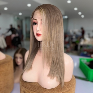 วิกผมทรงตรงระดับ HD ด้านหน้า100% ผมมนุษย์ชาวเวียดนาม - Product Image 6