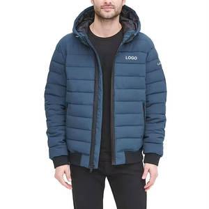Nuevo Abrigo de Invierno Acolchado de Primera Calidad para Hombre, con Cierre de Cremallera, Estampado, Impermeable y Transpirable para Clima Frío - Product Image 2